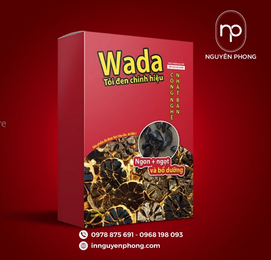 Mẫu hộp giấy cán mờ